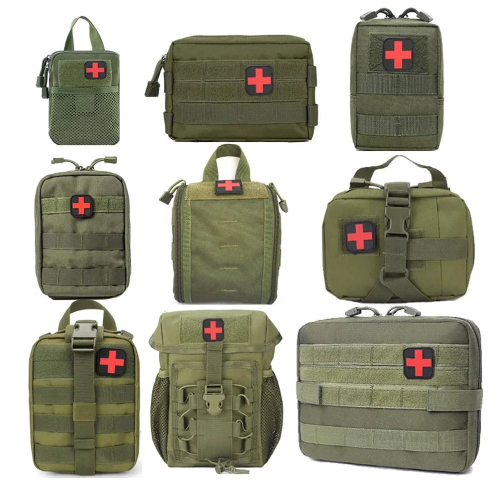 EDC Tasche Notfall-Werkzeugset Outdoor Erste-Hilfe-Set Camping Survival Kit