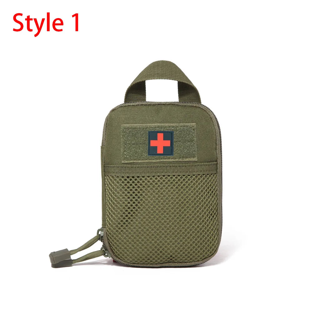 EDC Tasche Notfall-Werkzeugset Outdoor Erste-Hilfe-Set Camping Survival Kit