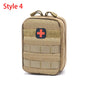 EDC Tasche Notfall-Werkzeugset Outdoor Erste-Hilfe-Set Camping Survival Kit