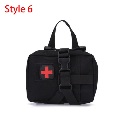EDC Tasche Notfall-Werkzeugset Outdoor Erste-Hilfe-Set Camping Survival Kit