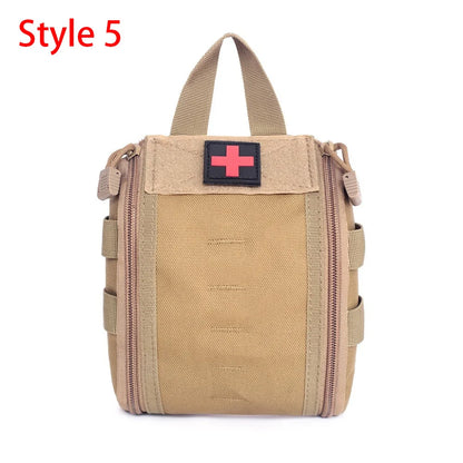 EDC Tasche Notfall-Werkzeugset Outdoor Erste-Hilfe-Set Camping Survival Kit