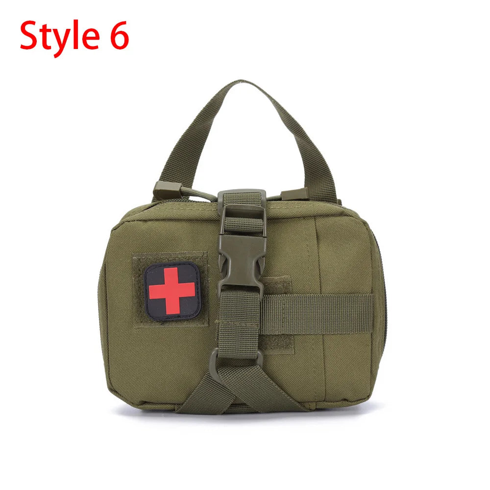 EDC Tasche Notfall-Werkzeugset Outdoor Erste-Hilfe-Set Camping Survival Kit