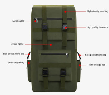 120L Globetrotter Rucksack Outdoor Camping Mountaineering Hiking Bags