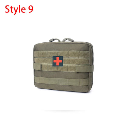 EDC Tasche Notfall-Werkzeugset Outdoor Erste-Hilfe-Set Camping Survival Kit