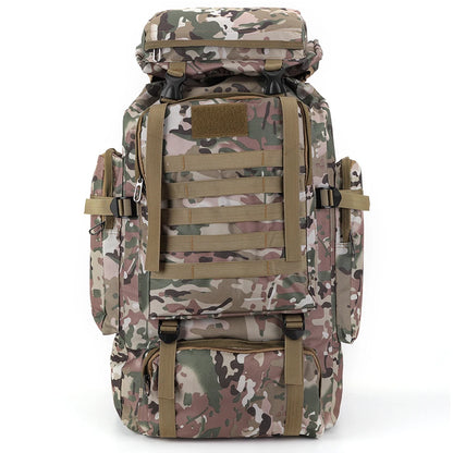 80l Taktischer Tarnungs-Rucksack Millitär Bergsteiger