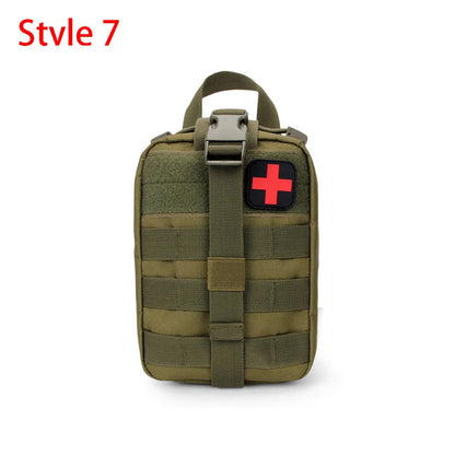 EDC Tasche Notfall-Werkzeugset Outdoor Erste-Hilfe-Set Camping Survival Kit