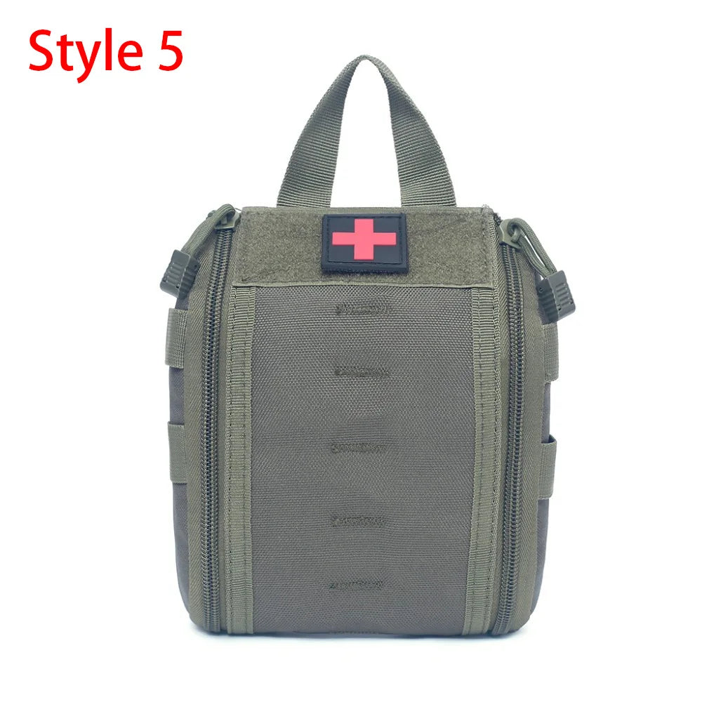 EDC Tasche Notfall-Werkzeugset Outdoor Erste-Hilfe-Set Camping Survival Kit