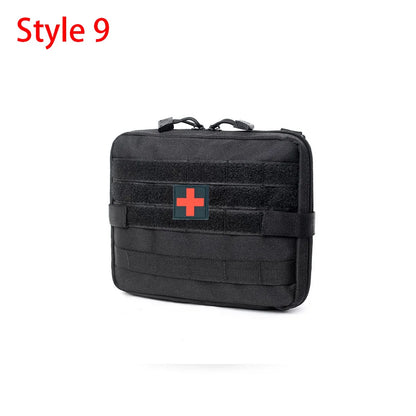 EDC Tasche Notfall-Werkzeugset Outdoor Erste-Hilfe-Set Camping Survival Kit