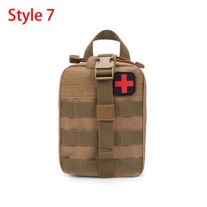 EDC Tasche Notfall-Werkzeugset Outdoor Erste-Hilfe-Set Camping Survival Kit