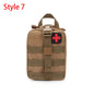 EDC Tasche Notfall-Werkzeugset Outdoor Erste-Hilfe-Set Camping Survival Kit