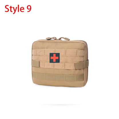 EDC Tasche Notfall-Werkzeugset Outdoor Erste-Hilfe-Set Camping Survival Kit