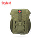 EDC Tasche Notfall-Werkzeugset Outdoor Erste-Hilfe-Set Camping Survival Kit
