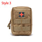 EDC Tasche Notfall-Werkzeugset Outdoor Erste-Hilfe-Set Camping Survival Kit